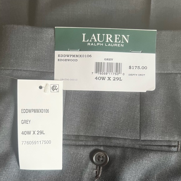 Ralph Lauren Gray Single-Breasted Men’s  Suit - Picture 2 of 16